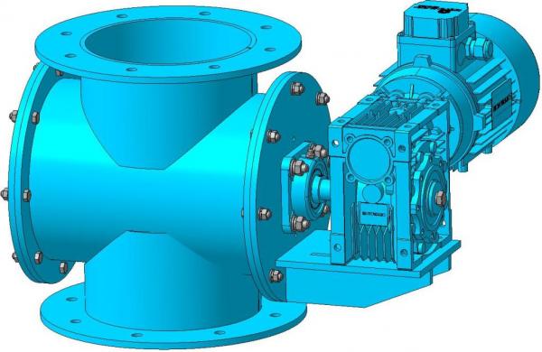 Шлюзовой затвор,   шлюзовик,   шлюзовый питатель — фото 2